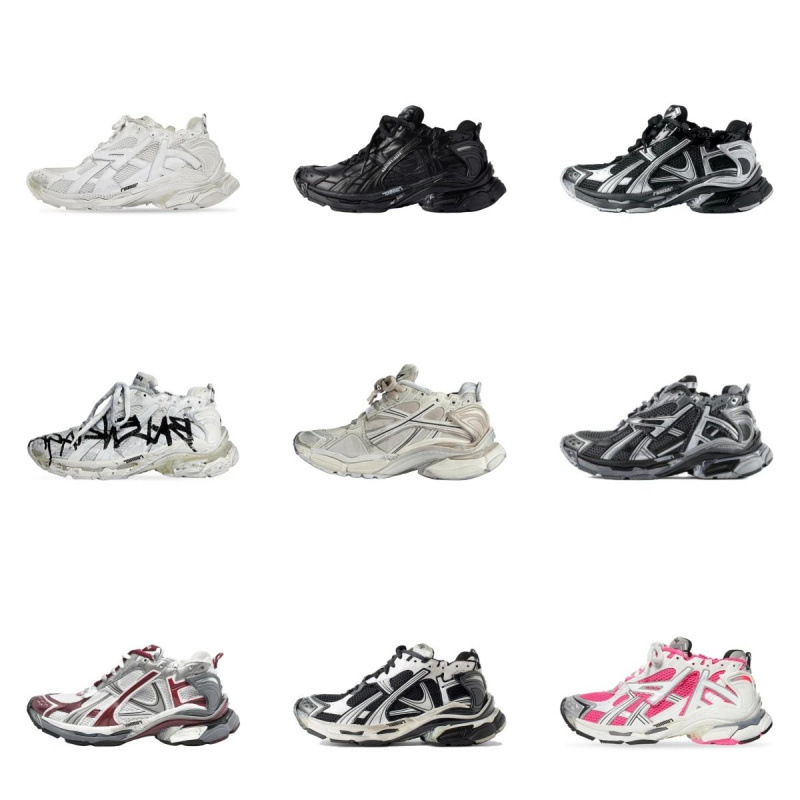 莆田鞋子纯原批发XA Balenc#aga Runner优质面料透气耐穿 软弹脚