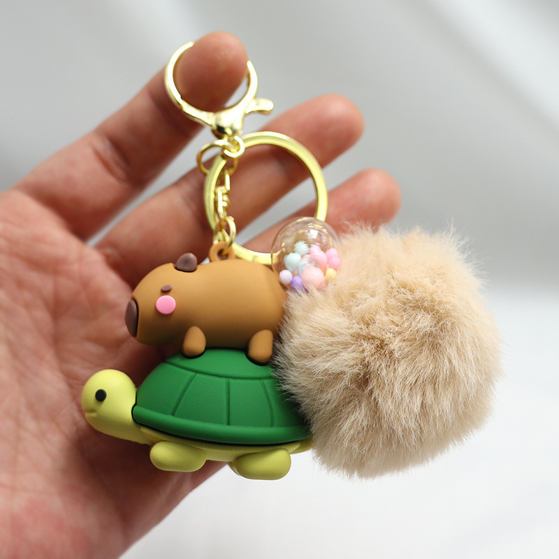 カピバラのキーホルダーのカバンのカピバラのペンダントのカピバラのぬいぐるみ|undefined
