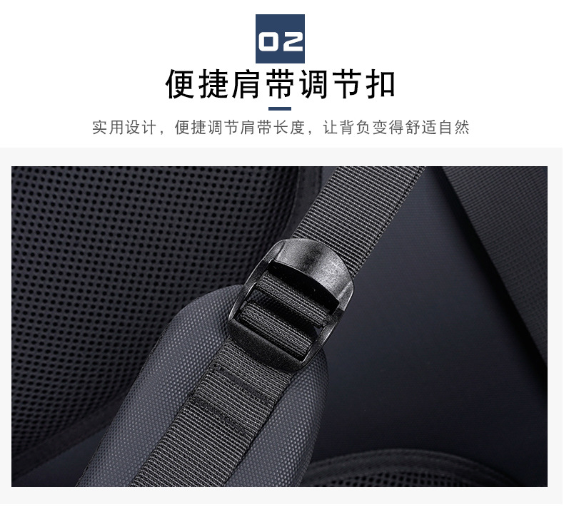 New cross-border large-capacity waterproof backpack, men's high-end 17.3-inch laptop bag, double-shoulder business bag undefined