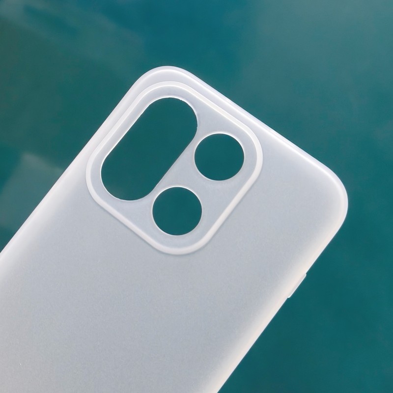 OnePlus 15 frosted soft case with white pores