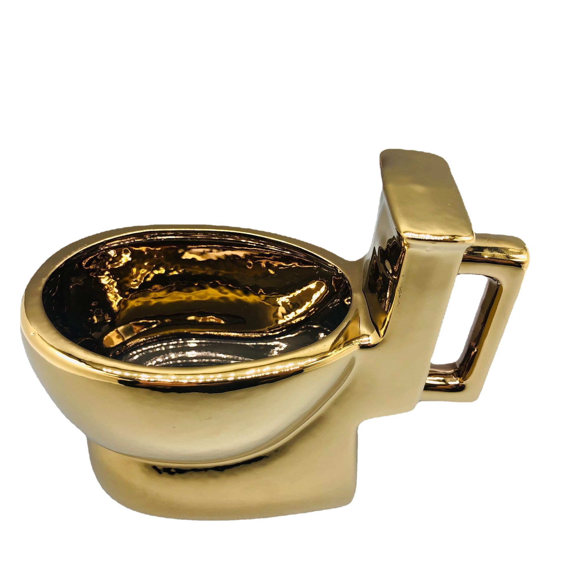 Parodia taza del inodoro creativo de gran capacidad tridimensional caca taza del inodoro Día DE LOS Inocentes