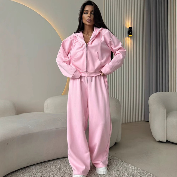 solid color sports suit
