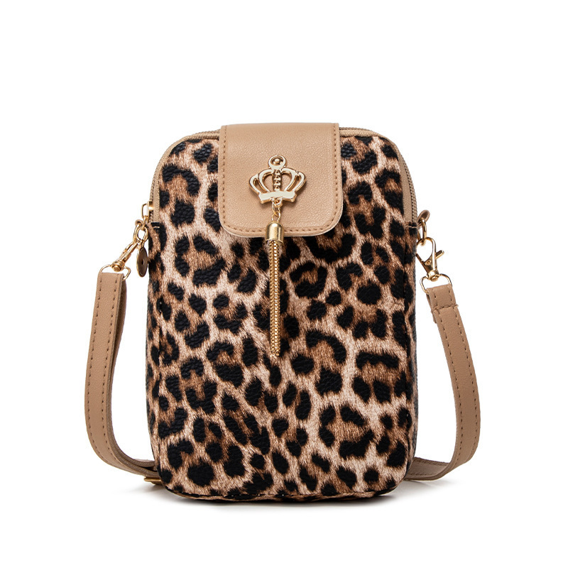 Bolsa de hombro estampada transfronteriza comercio exterior 2025 versión coreana de verano y otoño nueva bolsa de bordas inclinadas image 9