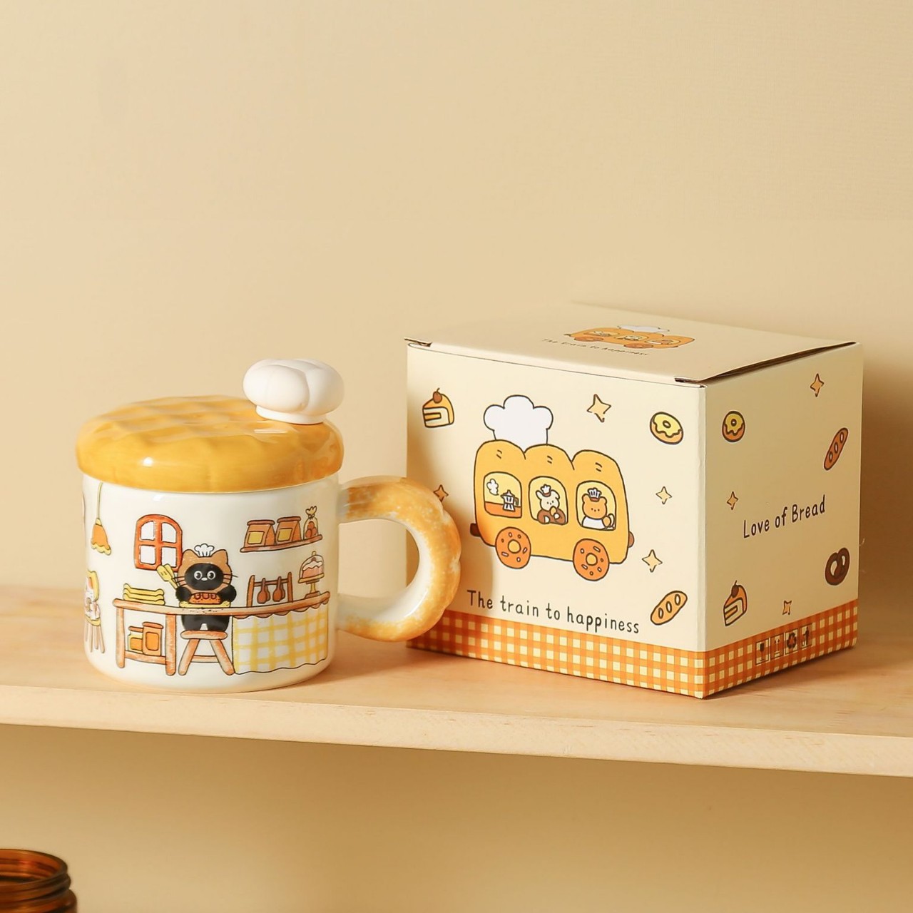 주방 고양이(컬러 박스)
