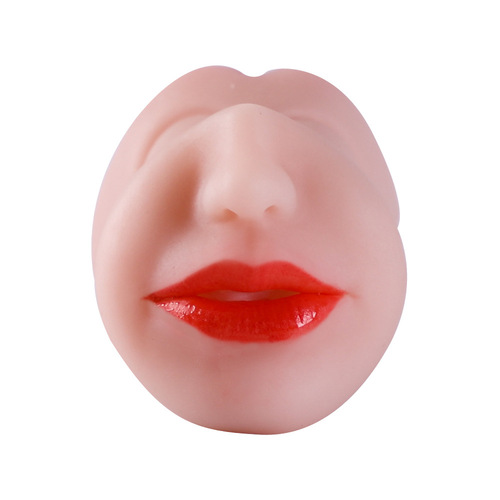 A dual-headed, three-channel male masturbation device with a realistic texture, resembling a plane, for self-pleasure purposes. Available for one-time order.