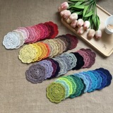 Крючок для вязания ручной работы, кофейный настольный коврик, посуда, реквизит для фотографии, 10см