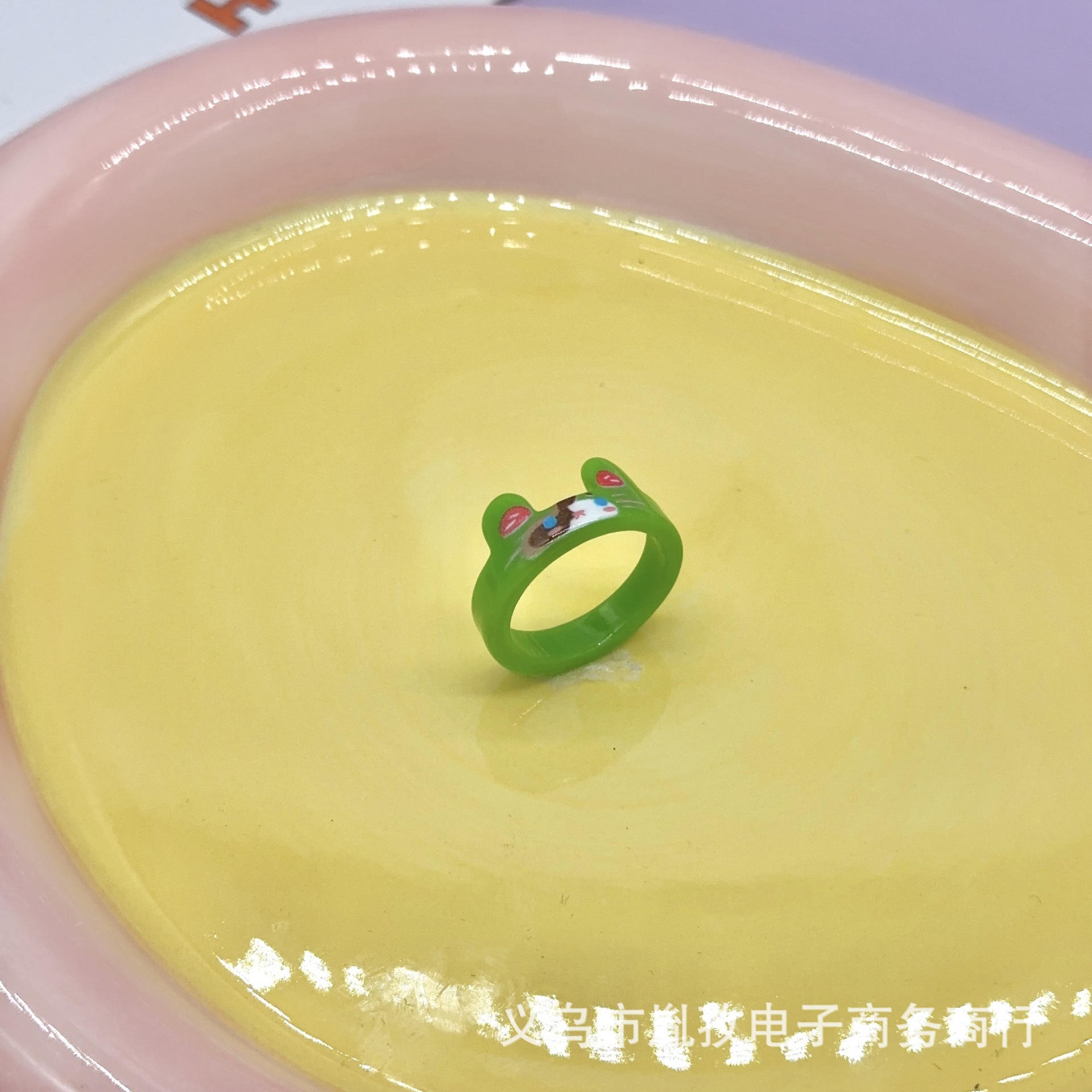 Nuevo anillo de muñecas, anillo de gato, anillo de personalidad encantador con un diseño único de nicho