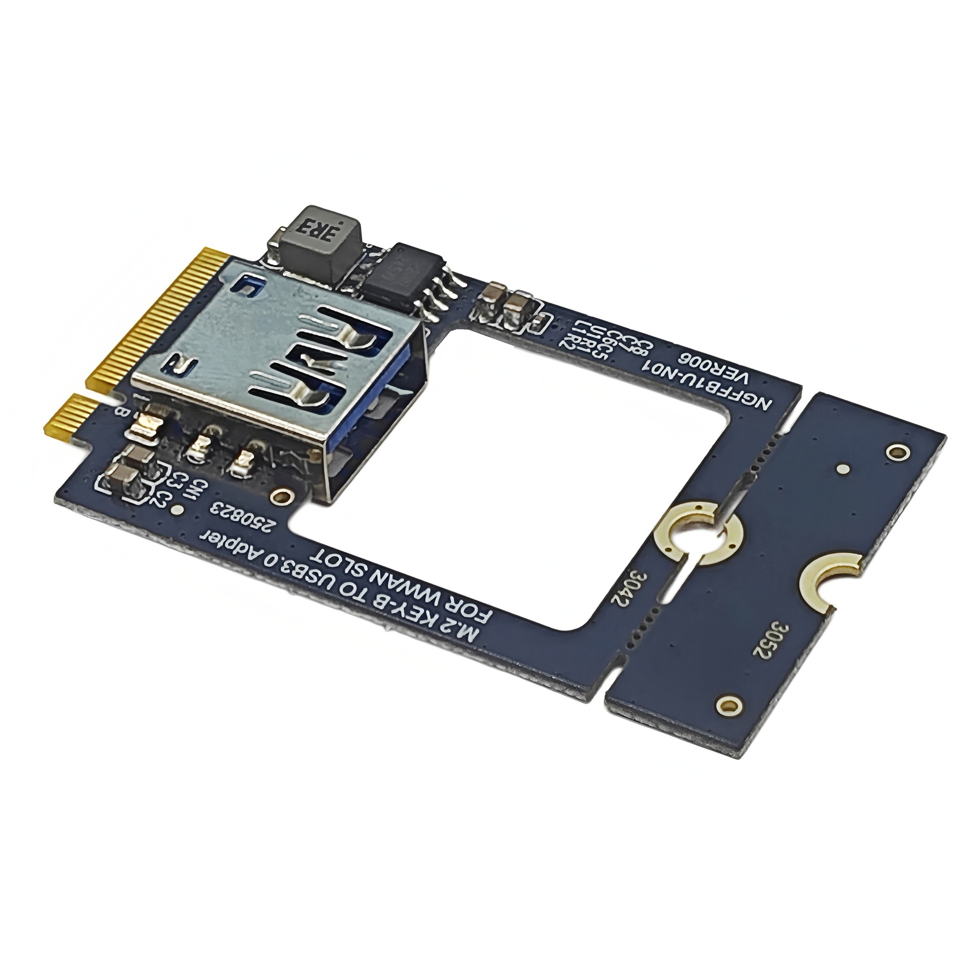 WWAN M.2 B-keyת��������������USB 3.0��̬Ӳ��NGFF 3042/3052