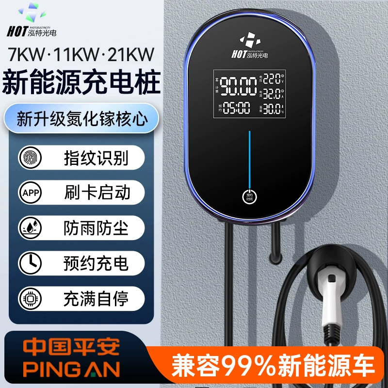 Новая энергия Электрический автомобиль Tesla домашний перезарядка переменного тока 7KW быстрая зарядка BYD Ean 32A оптовая продажа