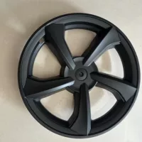 Подходит для новой колпака Tesla Model Y 19inch кольцо ступицы Y колесо в стиле цветка сливы защитный чехол для защиты от столкновений колесо