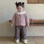 秋季女童小女孩复古风裤子