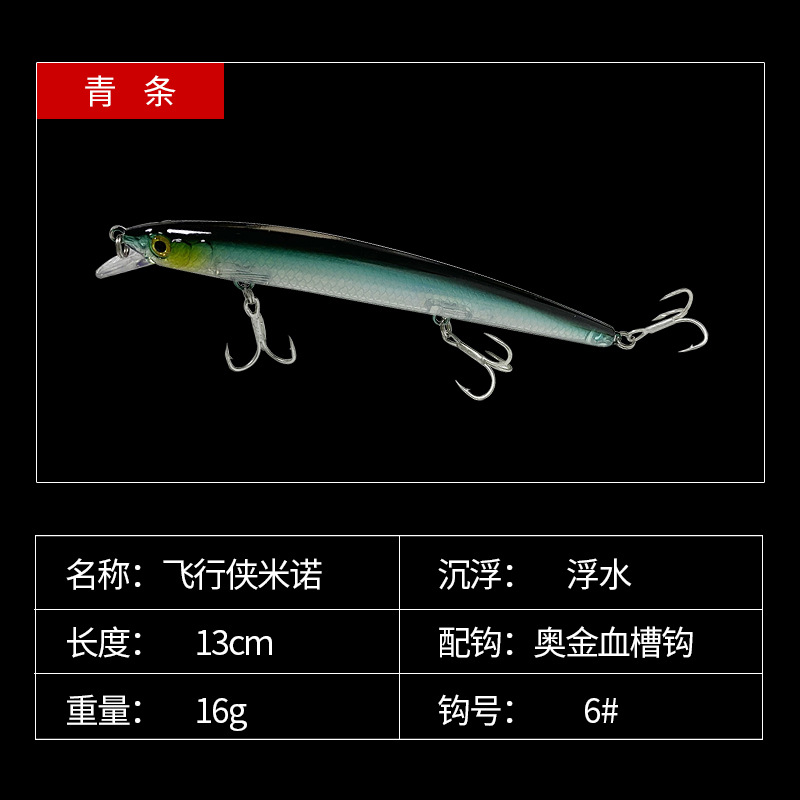 Sinking Jigging Rap Lures Metal Minnow Fishing Lures Bass Trout Fresh Water Fishing Lure