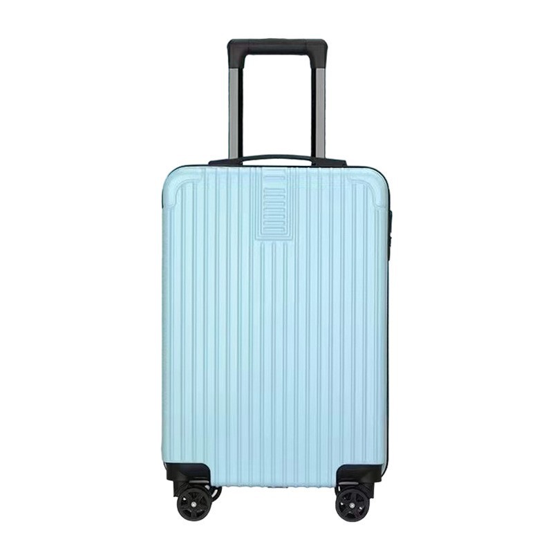 Fábrica de maletas al por mayor nuevo 20 pulgadas caja de tracción de color sólido puede imprimir logotipo universal rueda caja de bloqueo de contraseña