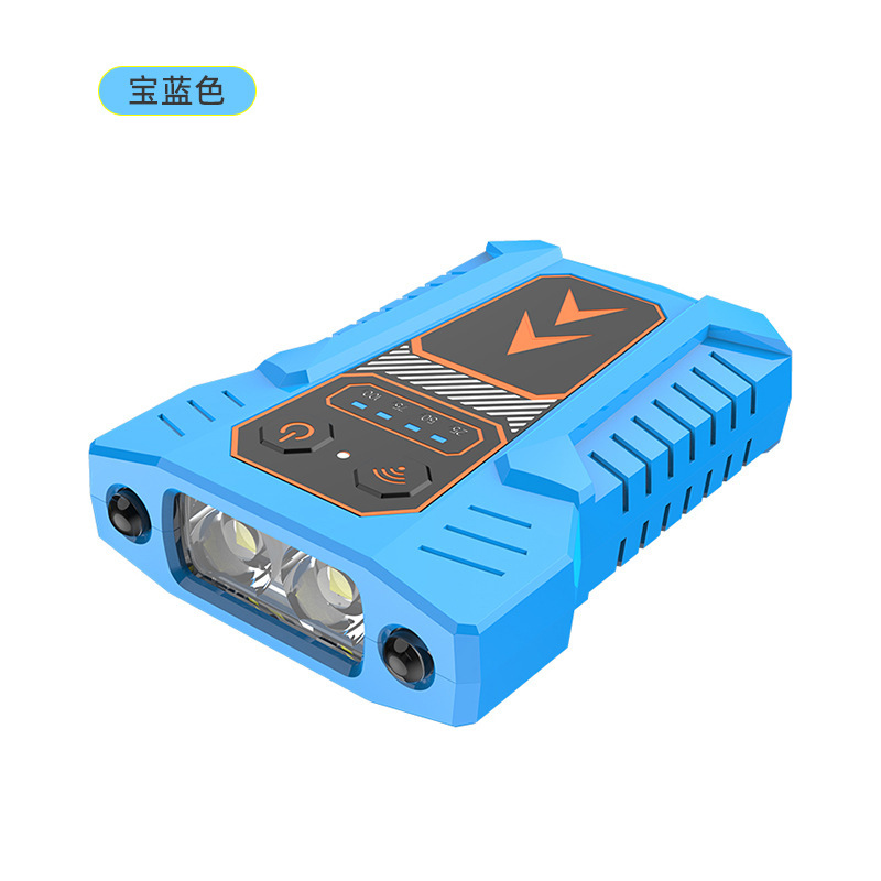 Nuevo sombrero de inducción inteligente clip de luz pesca especial noche Luz de pesca sombrero de ala luz ultra-luz cabeza-montado impermeable inducción faro