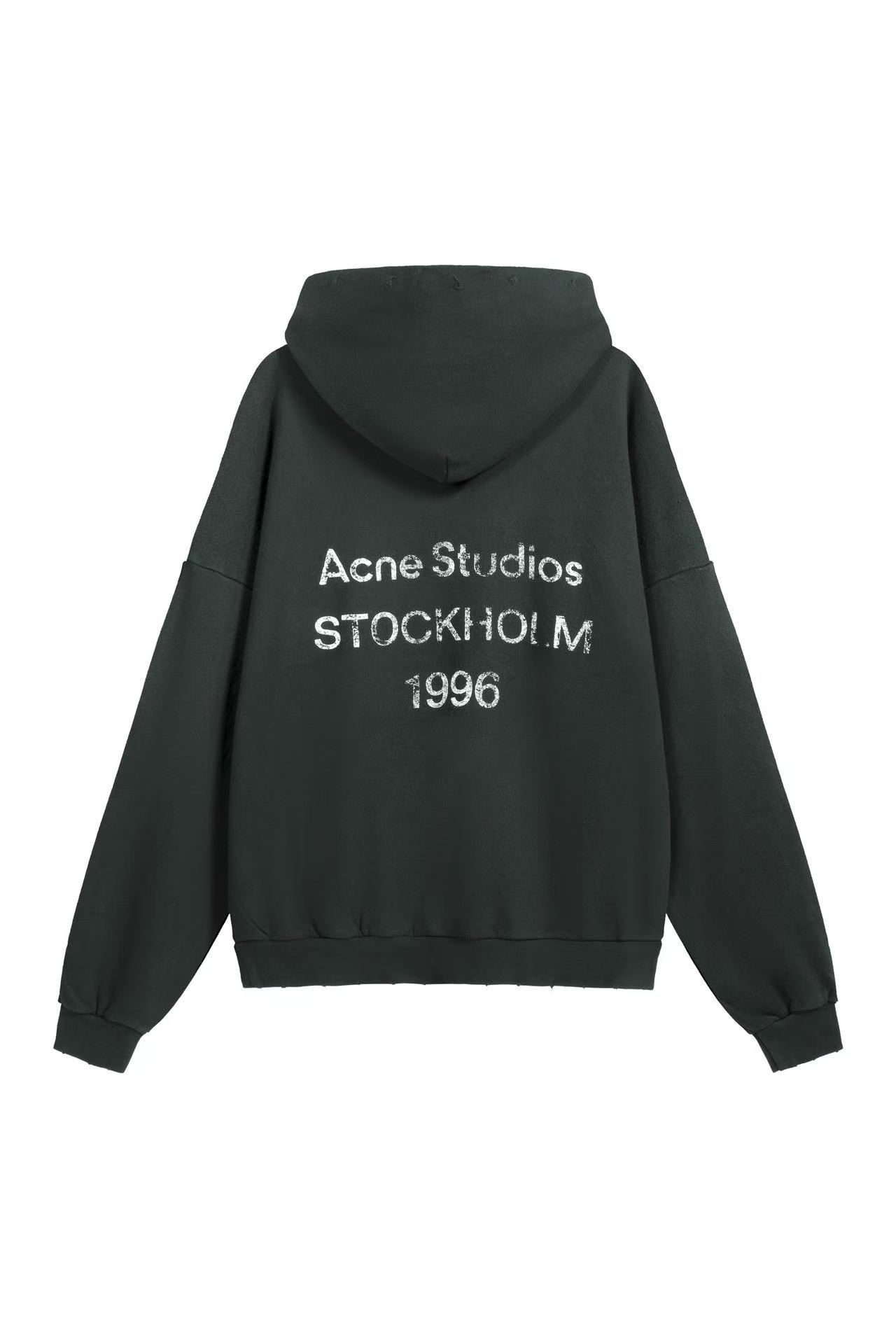 Acne Studios Stockholm 1996 Hoodie Washed Black