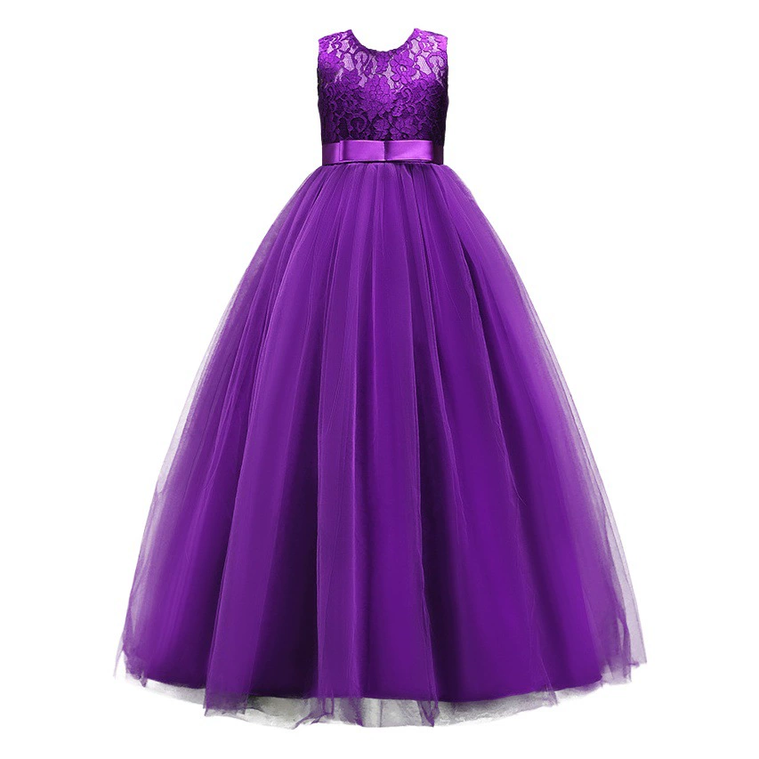 Платье для девочек Calissa CARISA, Сетчатое платье без рукавов для выступлений, платье принцессы, трансграничное, поколение волос