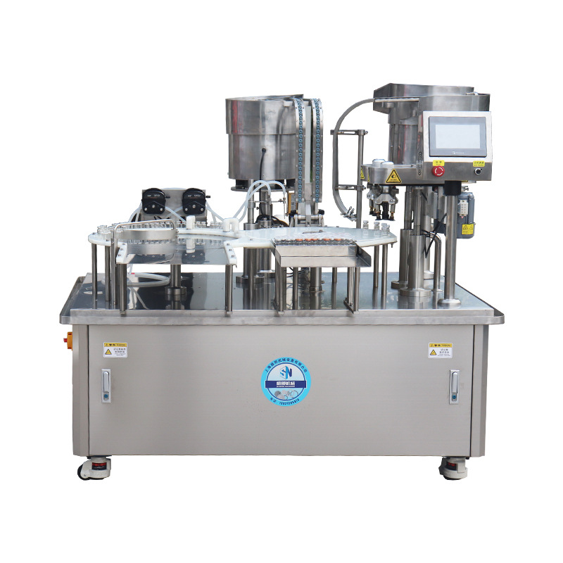 SXLP-2型2-10ML盛那牌西林瓶全自动宠物药灌装封盖机