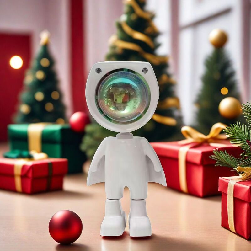 Astronaut Sunset Atmosphere Lamp Night Light Sunset Lamp Birthday Photo Projection Lamp Bedroom Room Lighting Atmosphere