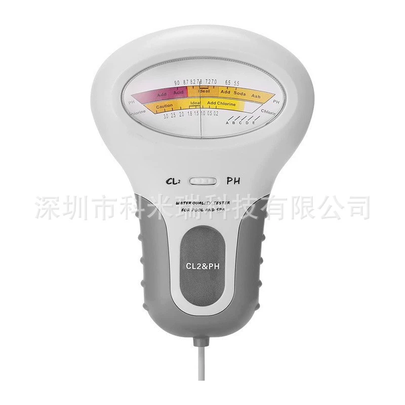 2-в-1 PC102 новый бассейн воды тестер PH тестер CL2 хлор детектор pool