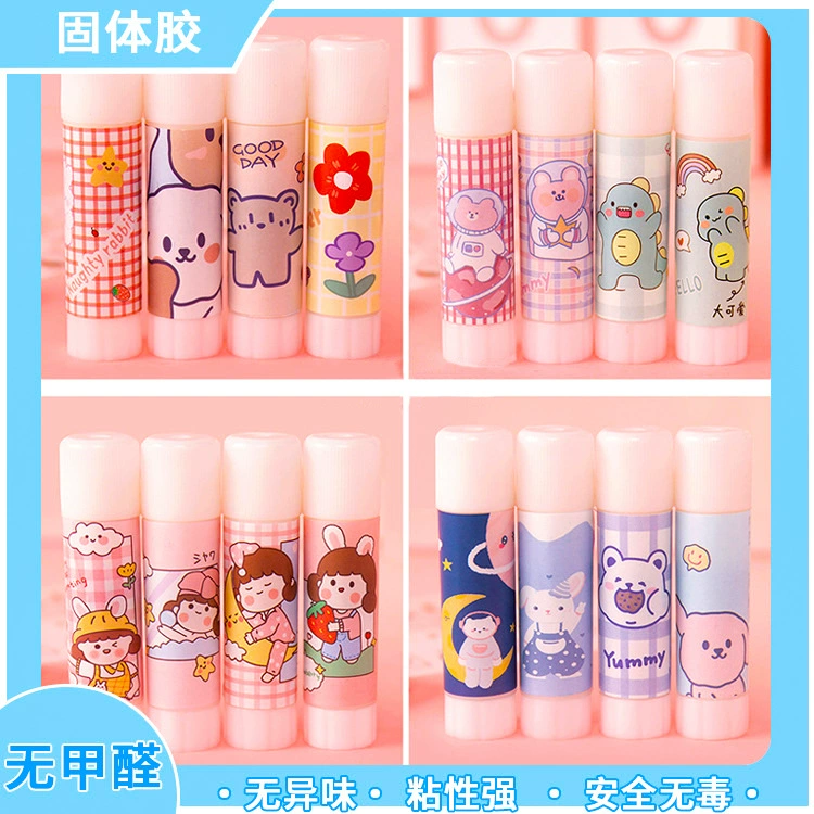 ПВА оптом клей-карандаш канцелярские принадлежности небольшой размер 9 г клей-карандаш студенческие канцелярские принадлежности клей-карандаш хорошая вязкость оптовая продажа с фабрики