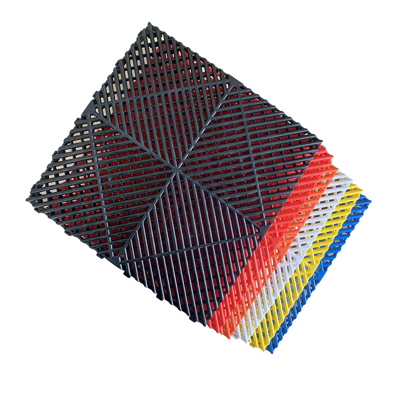 Placa de rejilla de lavado de automóviles sin sedimentación para lavado de automóviles alfombra de piso de lavado de automóviles