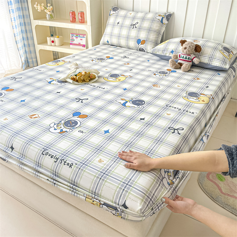 2025 nueva sábana de algodón pieza individual 100 funda de cama impresa de algodón dormitorio para niños 2025 nueva temporada universal 2