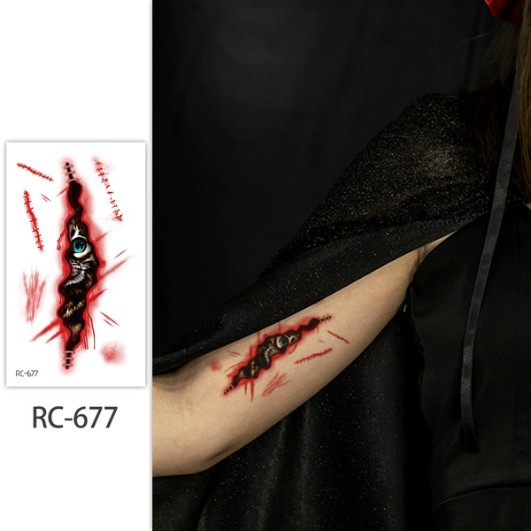 [RC-677（万圣节纹身贴）]