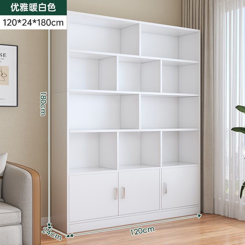 Three-door warm white 120cm - thickened panels