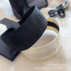 Xiaoxiangfengワイドエッジヘッドバンド、フェミニン、高頭頂、洗顔、髪を押さえ固定するヘッドバンド、外出用多用途ヘアアクセサリー、2025年新作モデル