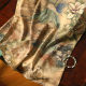 2023 Summer Printed Silk Round Neck Camisole Vest Women's Commuter Inner Xiangyun Yarn Satin Sleeveless Pullover Top