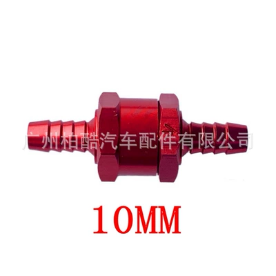 Fuel Pipe Fuel Check Valve | Tubing - red-10mm