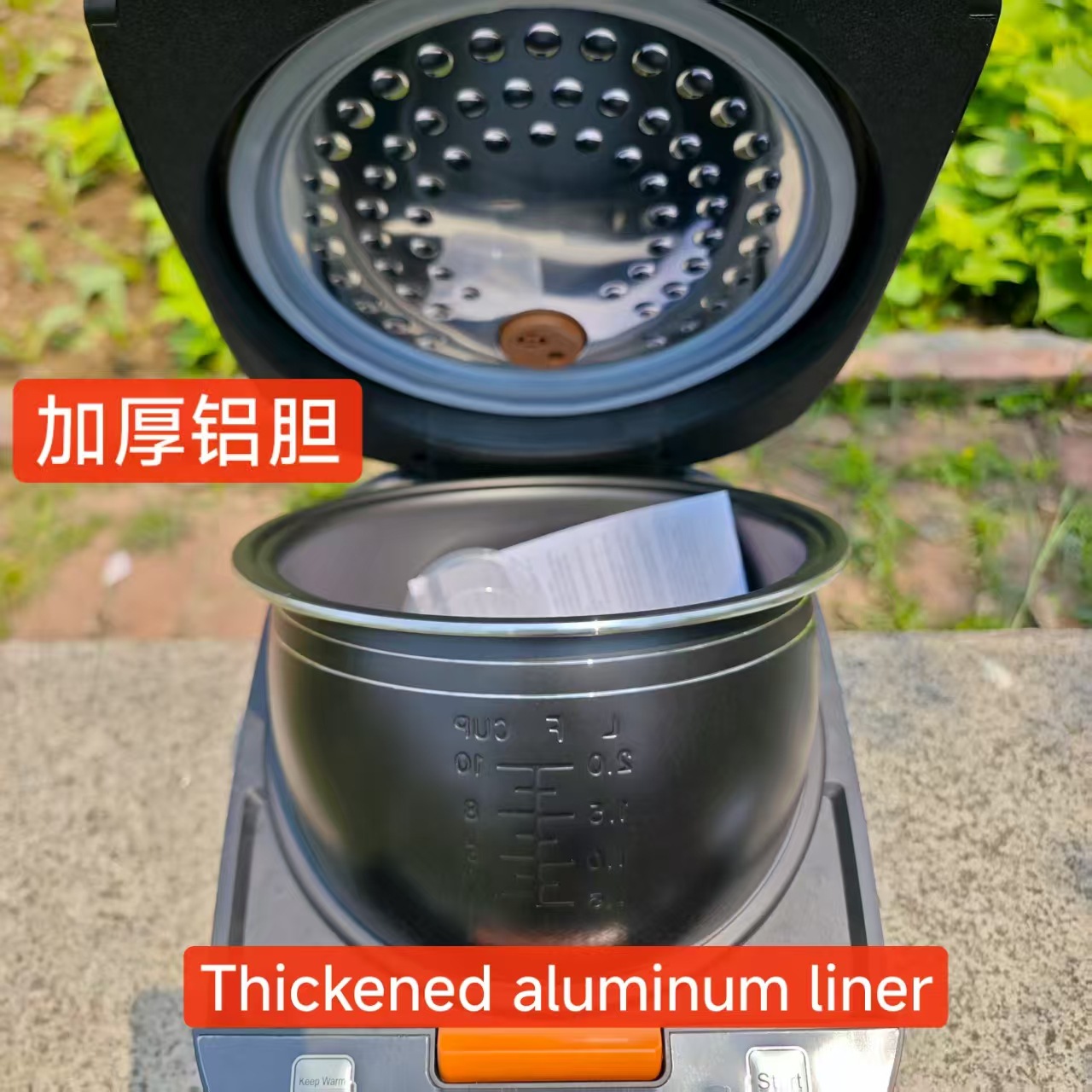 스마트 블랙(두꺼운 알루미늄 방광) - 녹슬지 않음