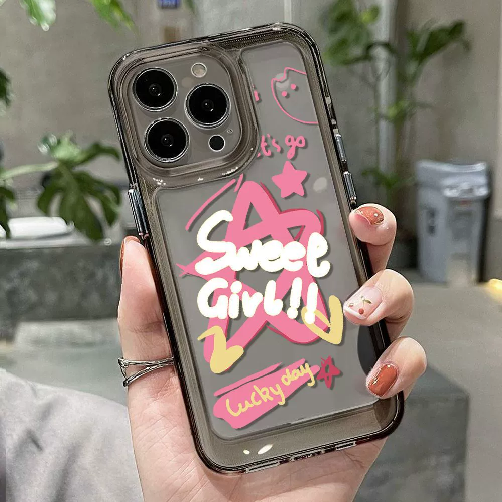 Чехол для iPhone 16, совместимый с брендом Apple, градиент