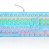 Mechanical keyboard suitable for games, punk style