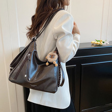跨境新款高级感百搭女包简约时尚女包手提包洋气潮流单肩包通勤包
