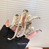 Metal fashionable hairgrip, advanced crab pin, shark, hair accessory, South Korea, high-quality style, wholesale