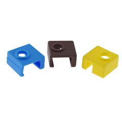 3D Printer Silicone Accessories MK8 V6 MK10 New Heating Aluminum Block Blue Black Protection Cover High Temperature