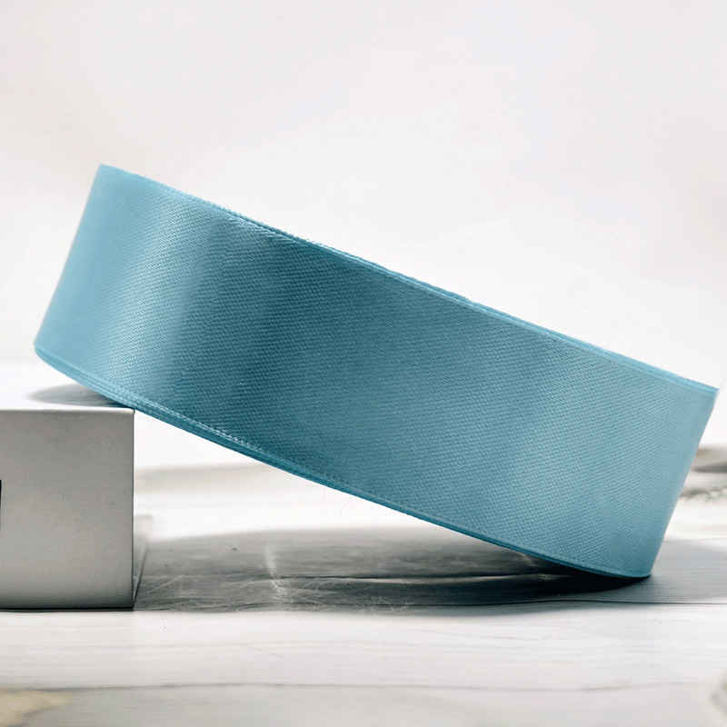 4cm de color sólido gran cinta decoración de flores pastel de cumpleaños correa hecha a mano material DIY embalaje de regalos de vacaciones