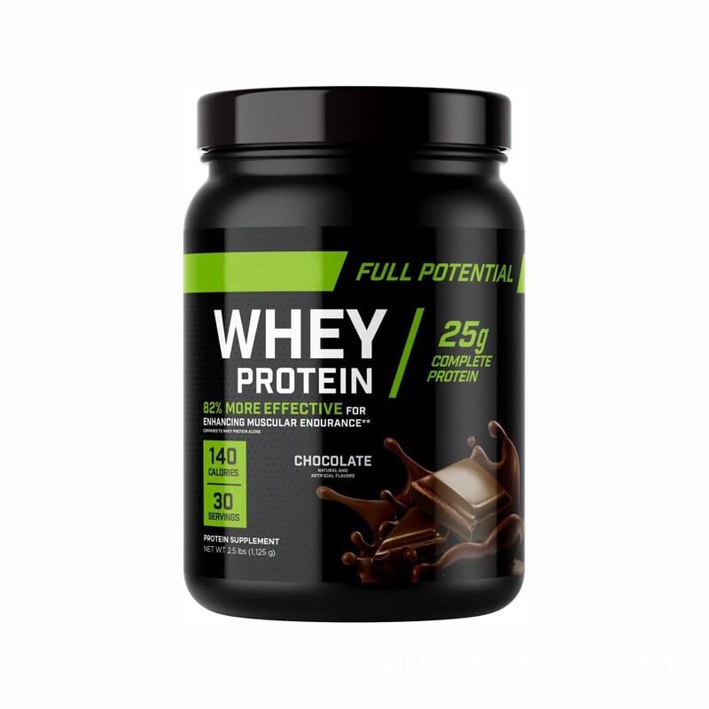 Cross-Border Supply of Whey Protein Powder Whey Protein Powder Chocolate Flavor Supports Oem