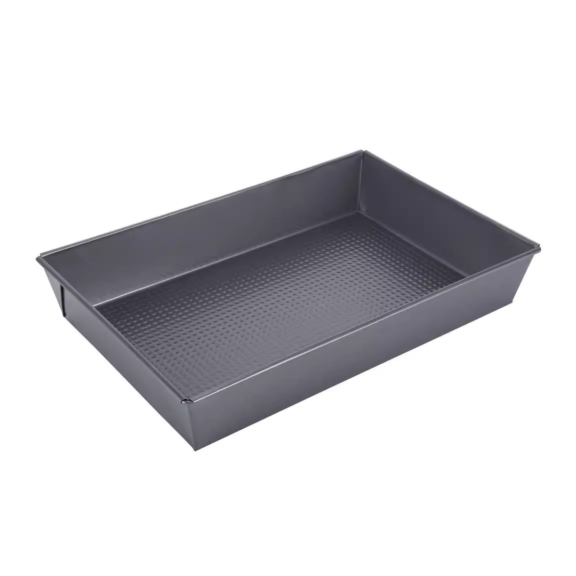 Bandeja para hornear horno pan doméstico herramienta para hornear rectángulo para profundizar el molde de pastel de copo de nieve especial antiadherente