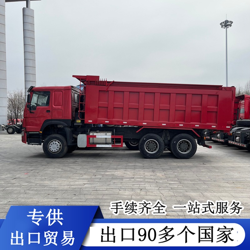 Used Eight-Wheel Shaanqi Delong Dump Truck, Export Model 6X4, Earthmoving Truck, National Standard Three, Emission Standard Two, Engineering Dump Truck