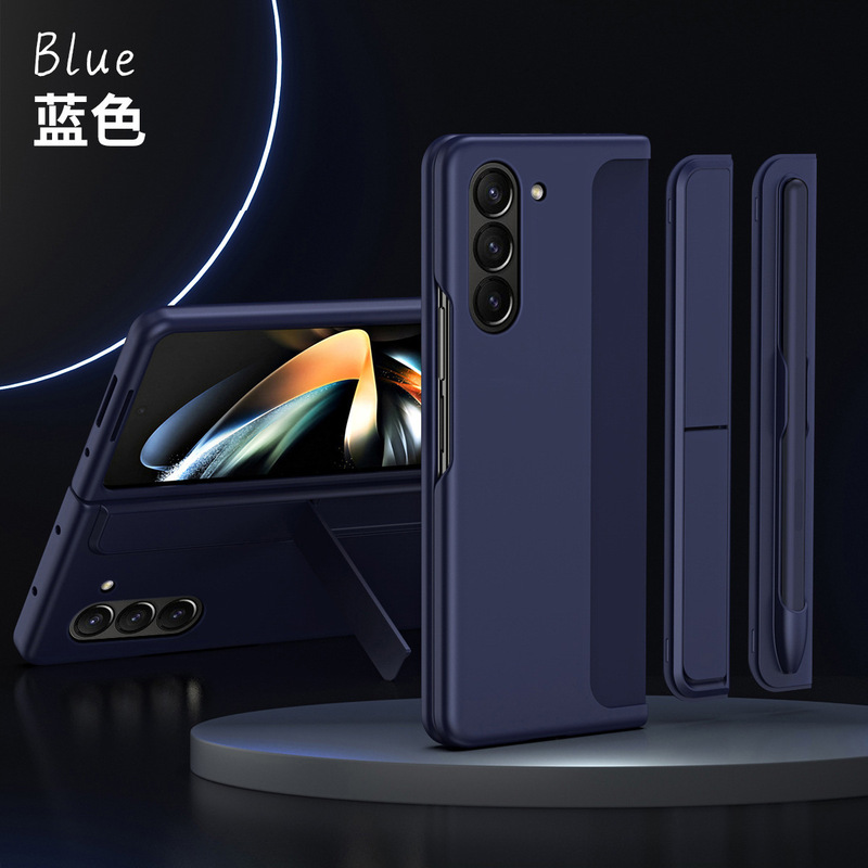 Samsung Fold7 携帯電話ケース、折りたたみスクリーン ペン スロット、目に見えないブラケット、2-in-1 Fold6 ペン スロット保護カバーに適しています。|undefined