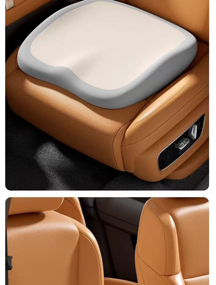 Cross-Border Car Lumbar Support Headrest Cushion, Breathable Coccyx Decompression Cushion for All Seasons, Lumbar Support for Long Periods of Sitting Without Fatigue