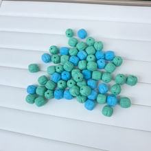 菱镁矿松石雕刻百香子配件手工diy文玩时尚配饰串珠手链项链饰品