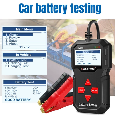 Avtomobil diaqnostika alətləri Battery Analyzer 12V