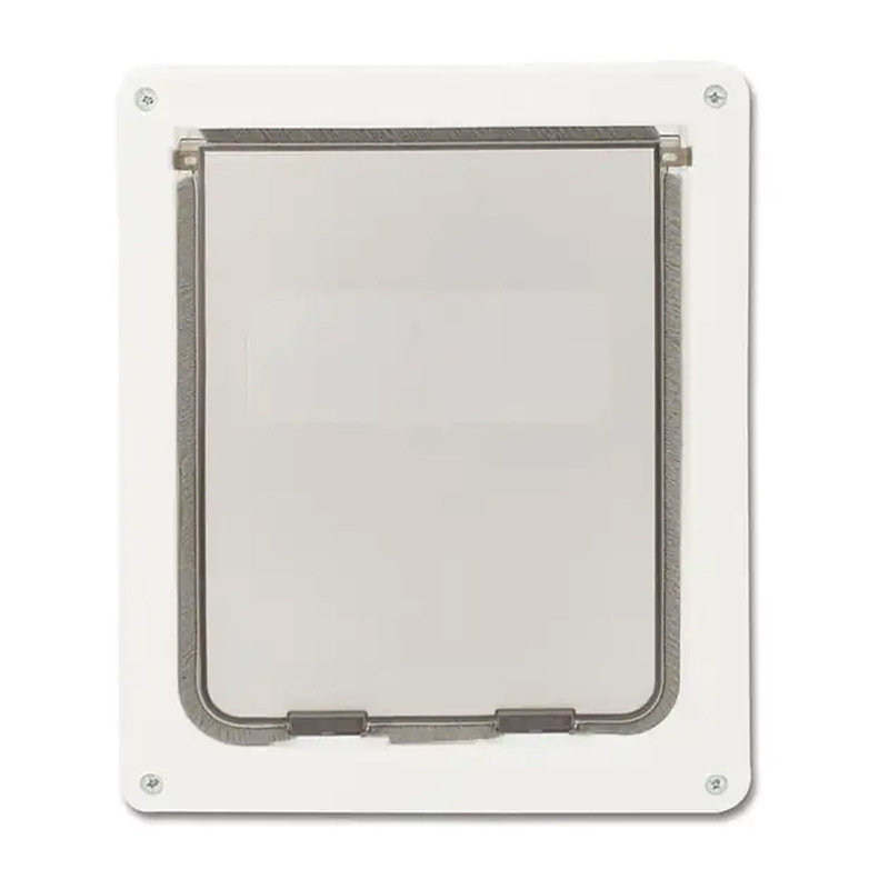 Nuevo tipo de puerta para perros con impresión de garras de perros, puerta de perros, interruptor de control de entrada libre