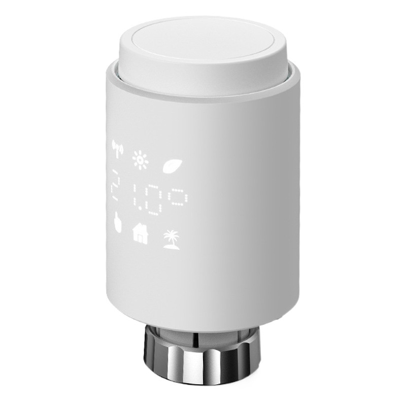 ZigBee Inteligente válvula del radiador WiFi automático de la válvula de control de temperatura termostato de calefacción por suelo radiante termostato remoto inalámbrico