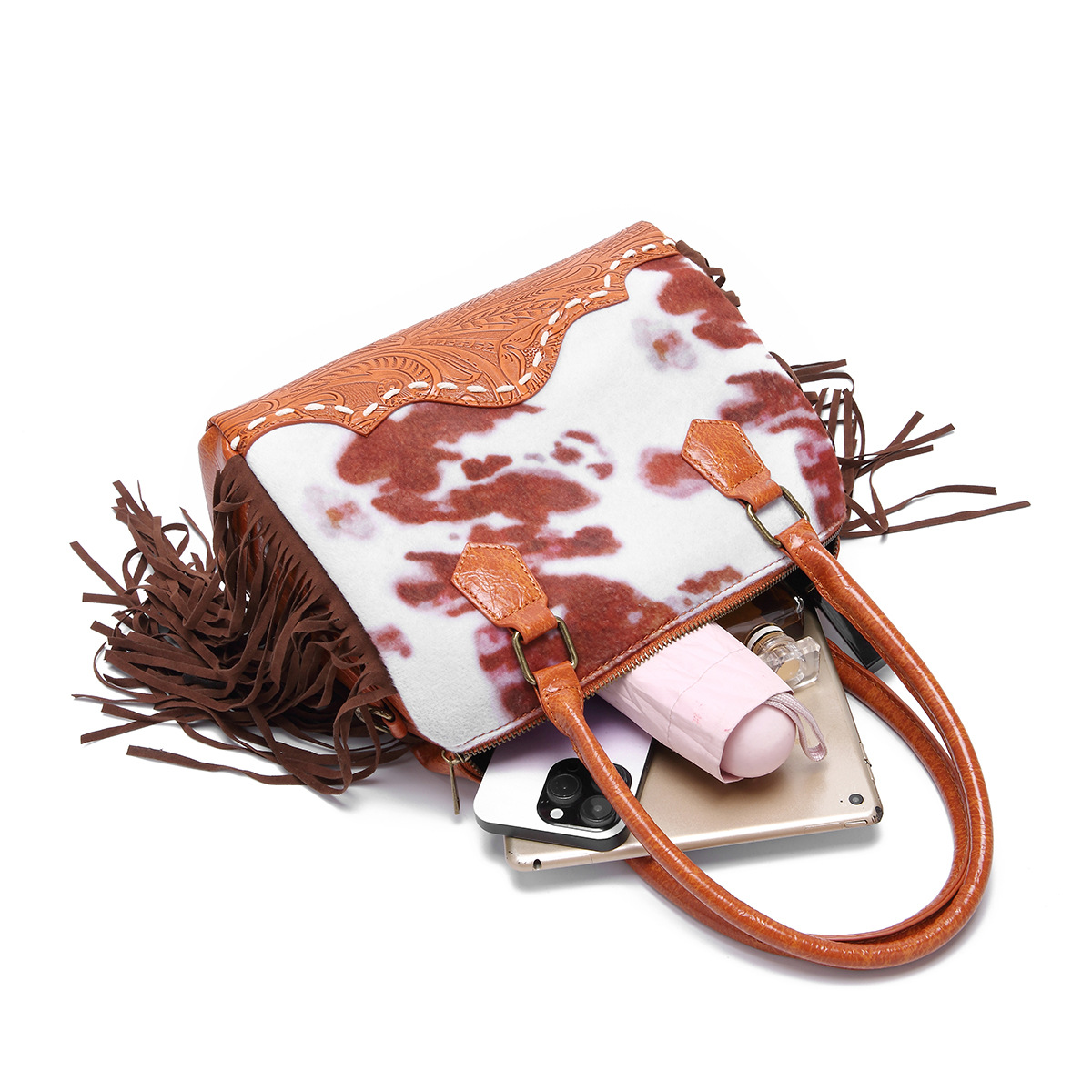 Handtaschen für Damen Die neueste europäische und amerikanische Retro-Mode, personalisierte Schulter-Crossbody-Tasche mit großem Fassungsvermögen, High-End-Damentaschen_voghion.com