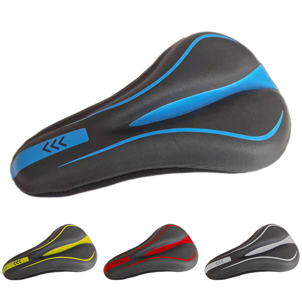 Silicone bicycle seat