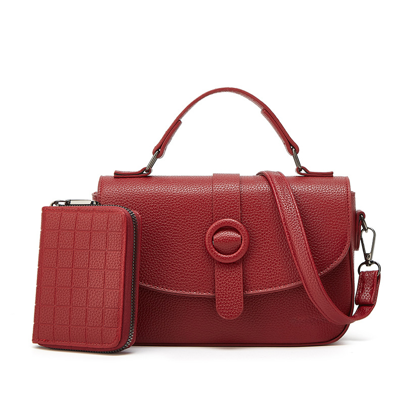 Bolso para mujeres 2026 primavera sen nicho ligero de lujo de un solo hombro mochila temperamento explosivo retro cuero suave